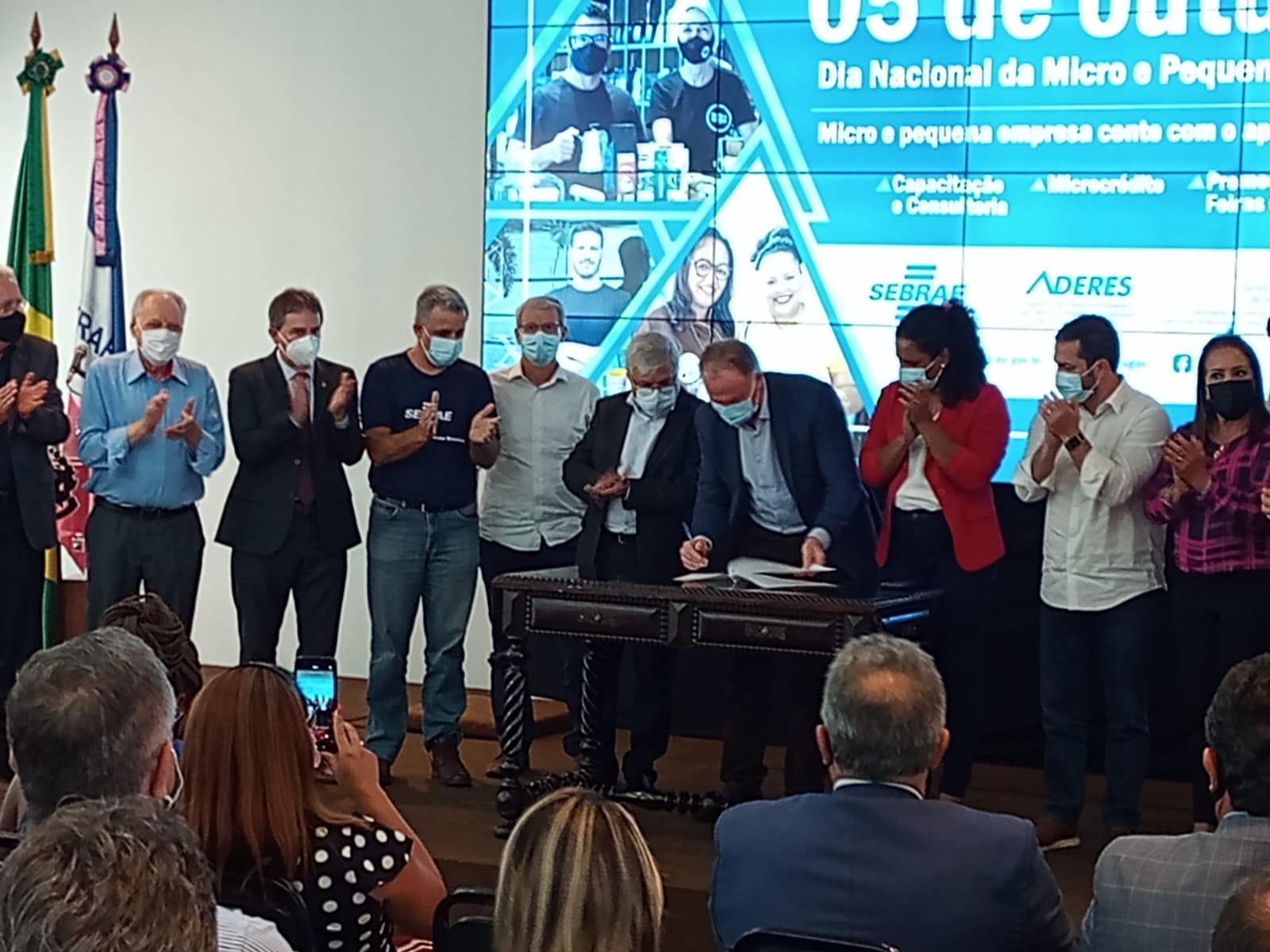 Diversas ações para as MPEs foram apresentadas durante a solenidade no Palácio Anchieta