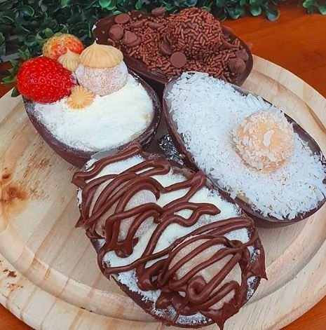 Ovos da Doces da Lala, que est&atilde;o sendo entregues no modo drive thru