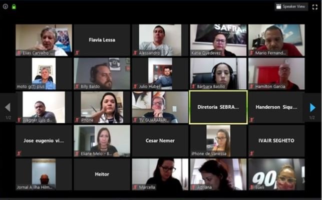 Dezenas de empres&aacute;rios participaram do encontro com a diretoria do Sebrae/ES